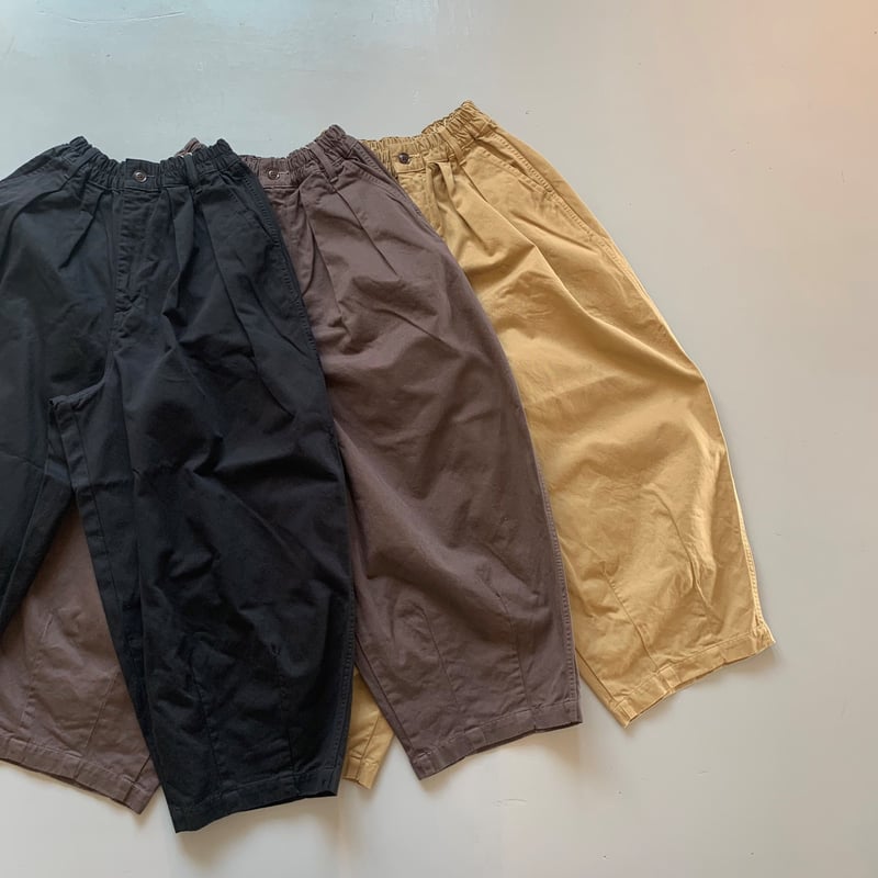 HARVESTY CIRCUS PANTS サーカスパンツ COL: 38 CHOC