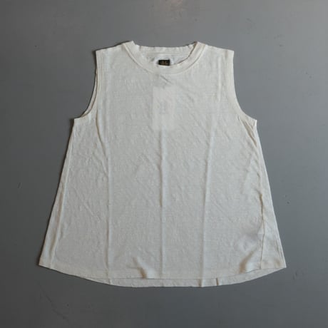 BATONER　A-LINE BOAT NECK SLEEVELESS　BN-21SL-048