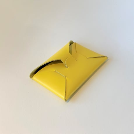 SEAMLESS CARD CASE  　/　YELLOW