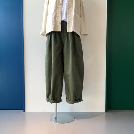 HARVESTY     CIRCUS PANTS　サーカスパンツ　　COL: 31 IVORY