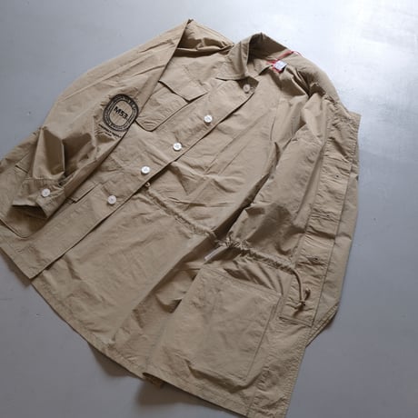M53.　 クレストジャングルファティーグ シャツジャケット 　刺繍  MJ-020A