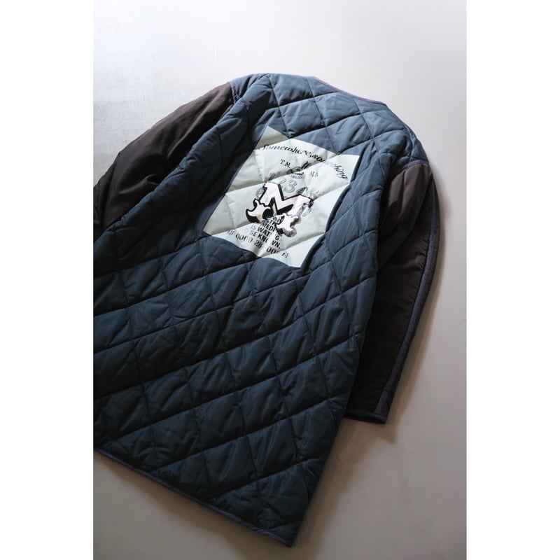 Thomas magpie quilted coat (reversible) | geep