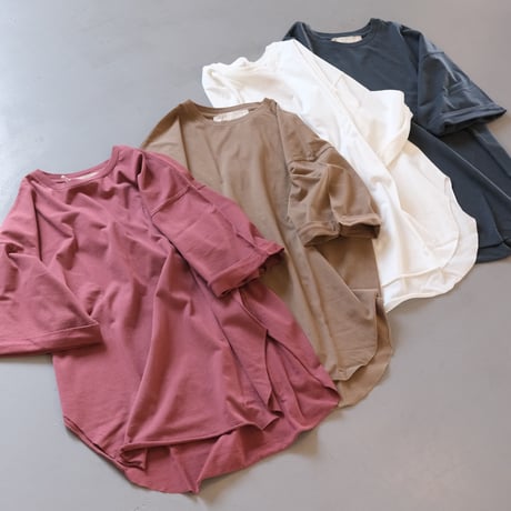 R JUBILEE 　ROLLED UP SLEEVE TEE　RJ23119051