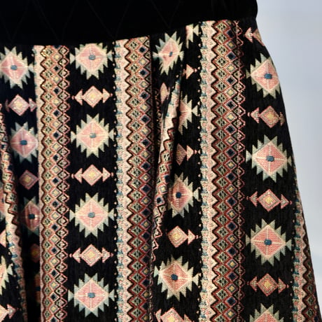 Thomasmagpie gobelin skirt    Black