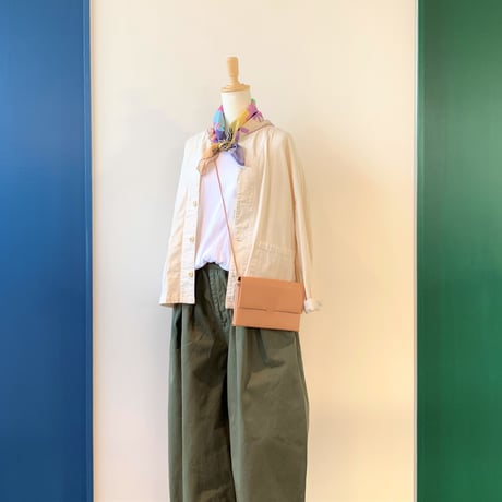 SEAMLESS SHOULDER CASE　S　/　NUDE