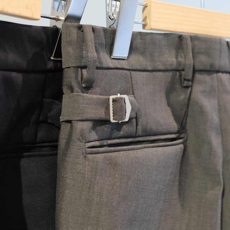 BATONER Men SUMMER MOHAIR 2TUCK PANTS BN-24SM-0
