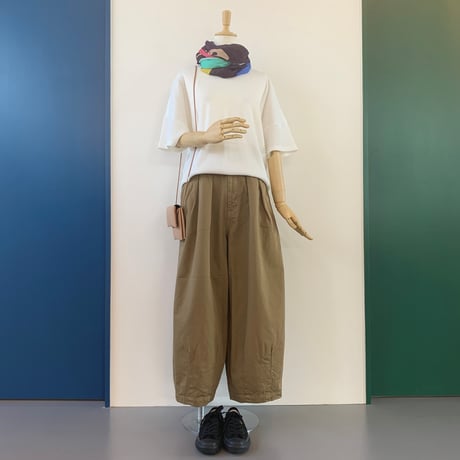 HARVESTY     CIRCUS PANTS　サーカスパンツ　　COL:34　KHAKI　BEIGE　カーキベージュ