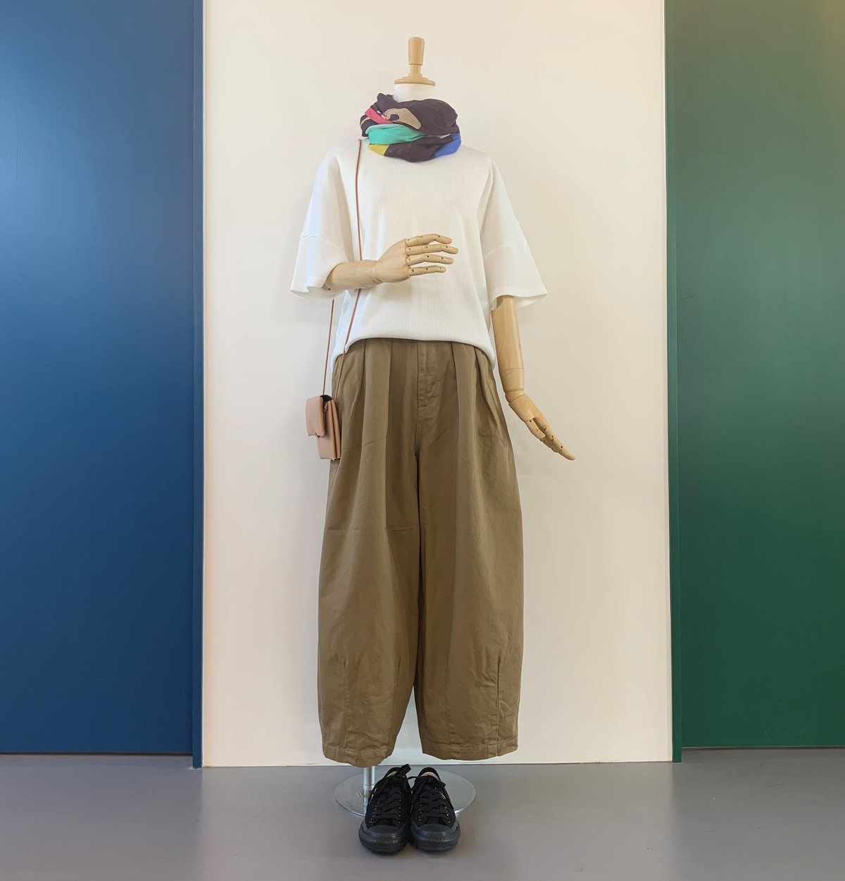HARVESTY CIRCUS PANTS サーカスパンツ COL:34 KHAKI