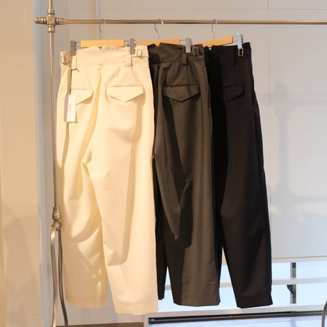 BATONER　Women SUMMER MOHAIR GURKHA PANT 　BN-24SL-011