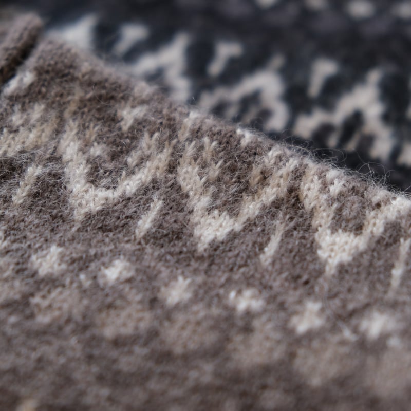 BATONER Men MOHAIR JAQURD CARDIGAN BN-22FM-051