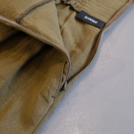 SINME　シンメ　リネンショートパンツ　S22SS-03-02