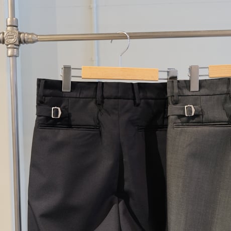 BATONER　Men SUMMER MOHAIR 2TUCK PANTS BN-24SM-012