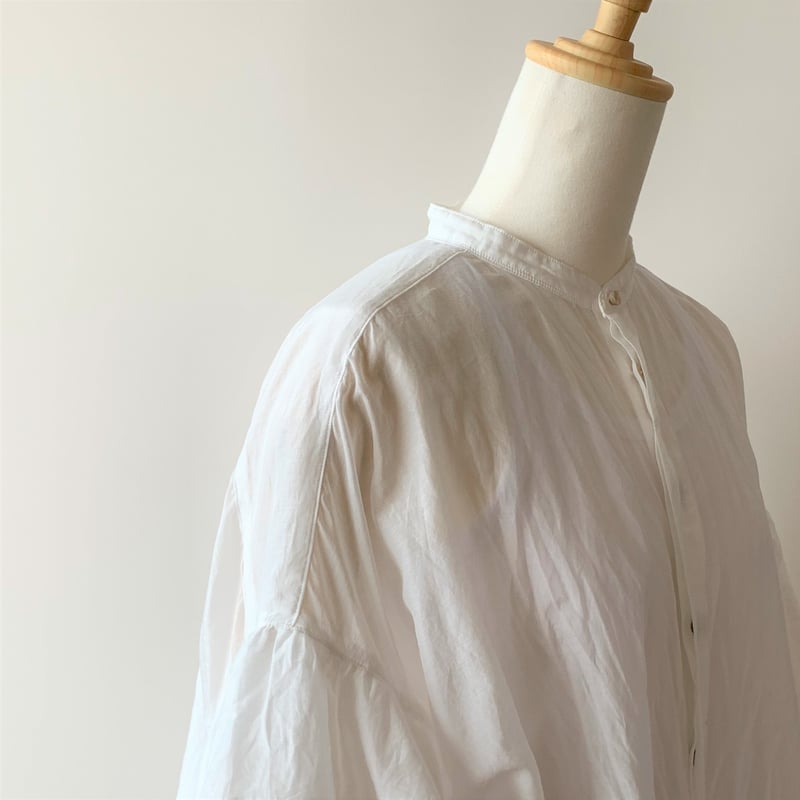 シャツ/ブラウス(長袖/七分) suzuki takayuki / balloon sleeve blouse suzuki takayuki（スズキタカユキ） ブラウス シャツ bishop-sleeve