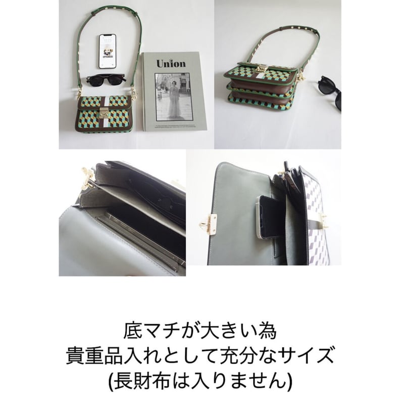 【美品】intoxic. イントシキック バッグ THE CUBE LYON intoxic. THE CUBE CITE CB-005 | geep