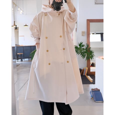 VACHEMENT  Taffeta Trench Coat