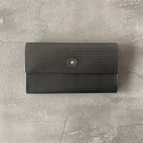 cardboard long wallet　 black