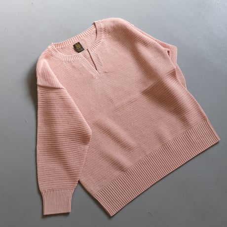 BATONER　Women THE SUMMER KNIT KEY NECK　BN-22SL-021