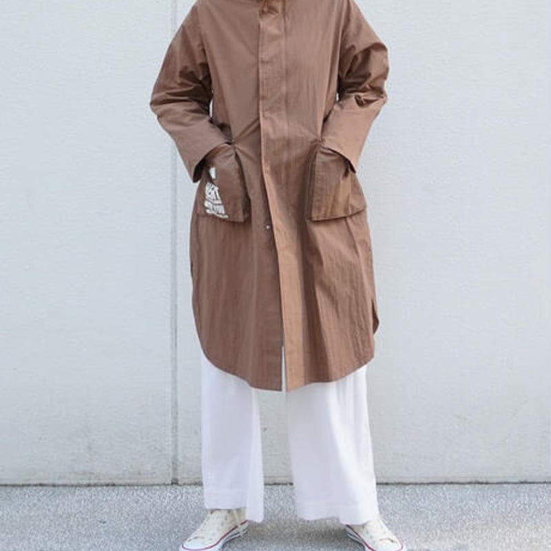 THOMAS MAGPIE nylon coat LOW【2221205】 | geep 