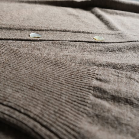 R JUBILEE 　 Layered Knit Cardigan　BEIGE　RJ21083002