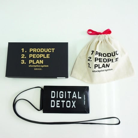 intoxic.　phone case　LT -009 03 　DIGITAL DETOX