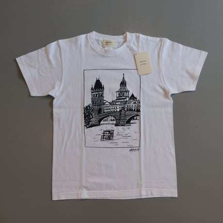 HARVESTY　PRINTED T-SH【TRAVEL】プリントTee TRAVEL   A52109