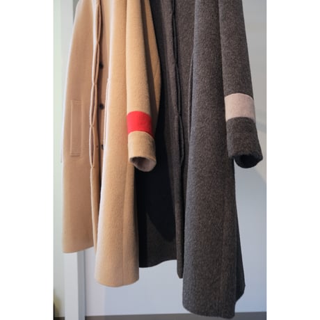 Thomas magpie angora shaggy coat   camel