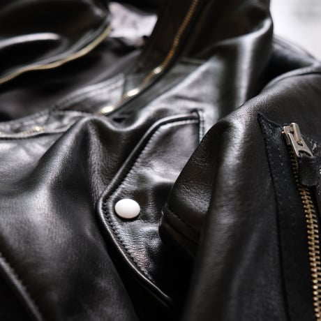SISII　シシ　SISII×大草直子　L-2B　Leather Flight Jacket　　BLACK
