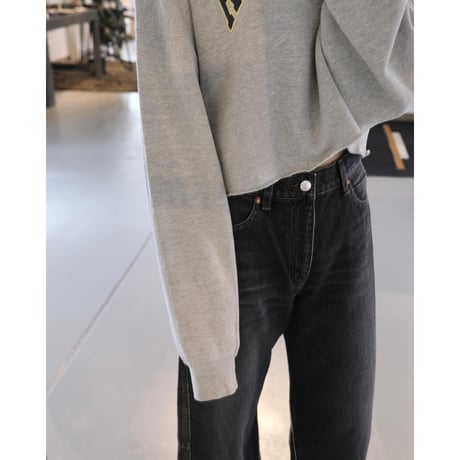 R JUBILEE      Say Hello Cropped Sweatshirt