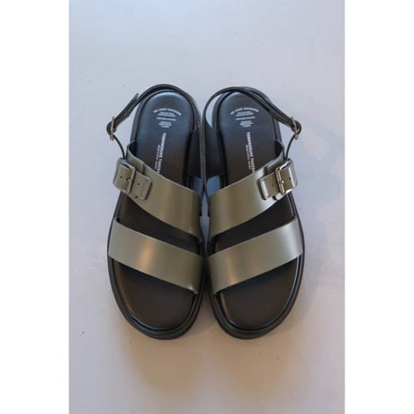 BEAUTIFUL SHOES｜ S.S.BELT SANDALS ｜ GLOXI CUT SOLE ｜ KHAKI