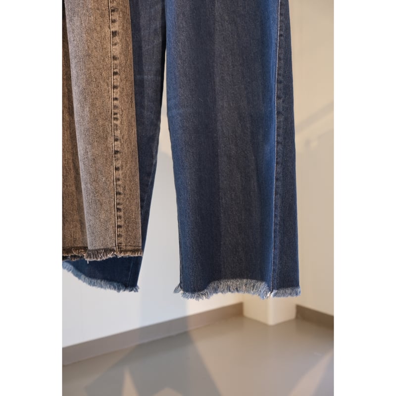 M53. BELTED DENIM PANTS MP-016 | geep