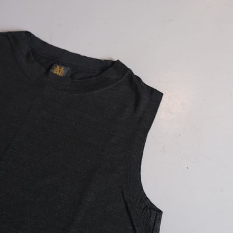 BATONER　A-LINE BOAT NECK SLEEVELESS　BN-21SL-048