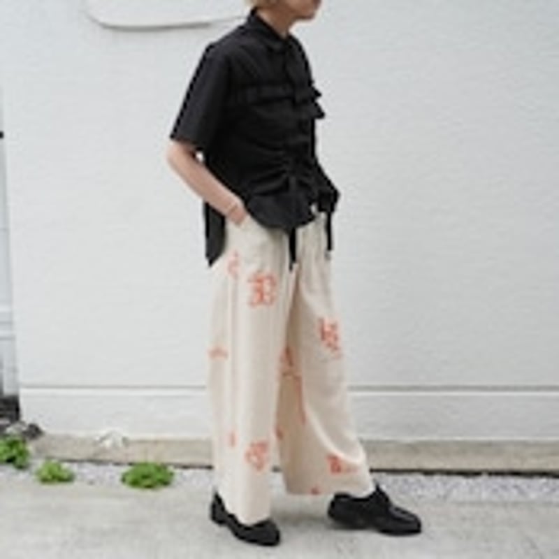 Thomas Magpie C/Linen PRINT pants 2252313 | geep