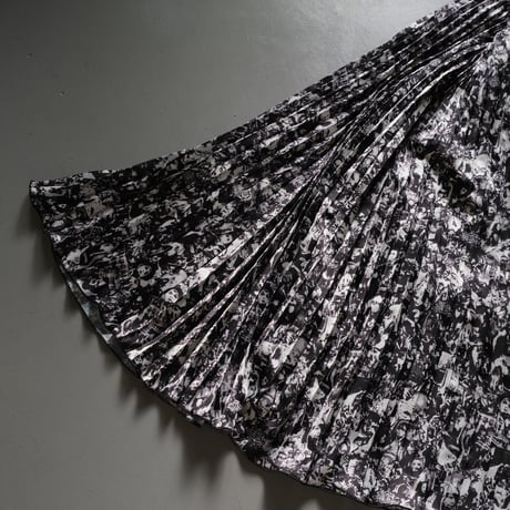 THOMASMAGPIE　original print pleats skirt【2214617】