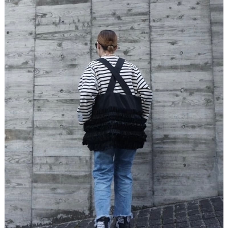 ▪️専用　BORDER FRILL TOP(38) 　BLACK THOMAS MAGPIE Border top 2253804 | geep