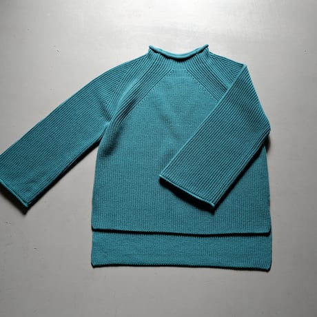 BATONER　WOMAN　 SIGNATURE ROLL NECK KNIT　BN-23FL-026