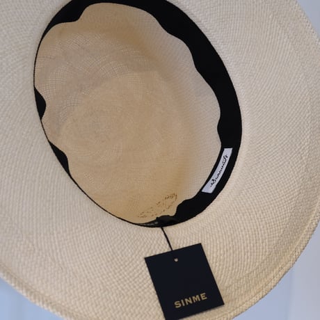 SINME　SINME×Sarah hat Panama hat　 58　S23SS-17-02