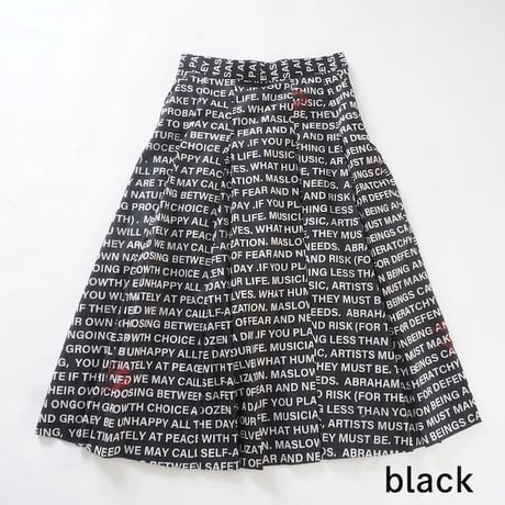 THOMAS MAGPIE　original printed skirt【2233604】