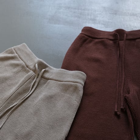 BATONER　Women HIGHCOUNT LINEN PANT　BN-22SL-013