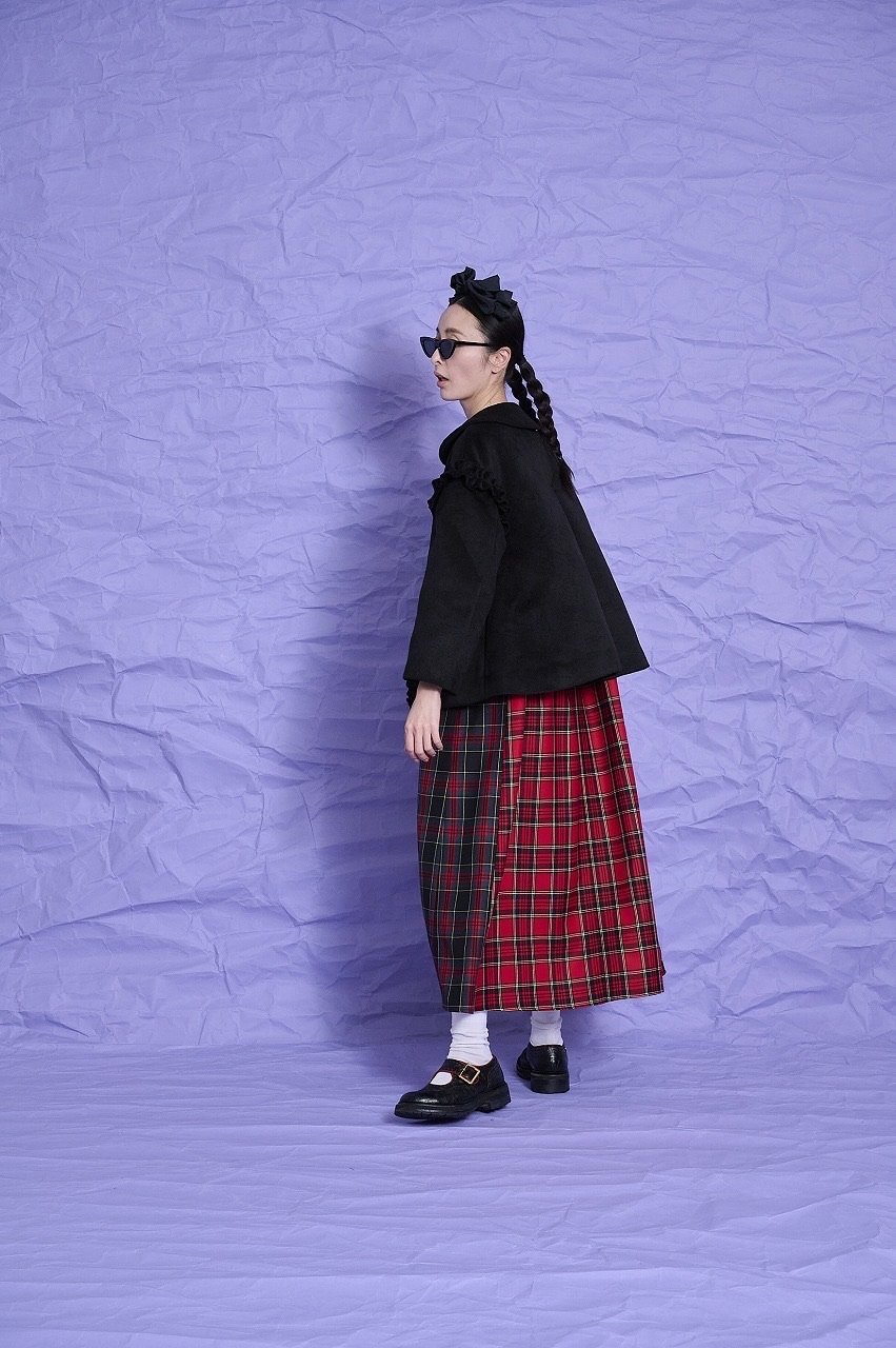 Thomas magpie melton short coat | geep