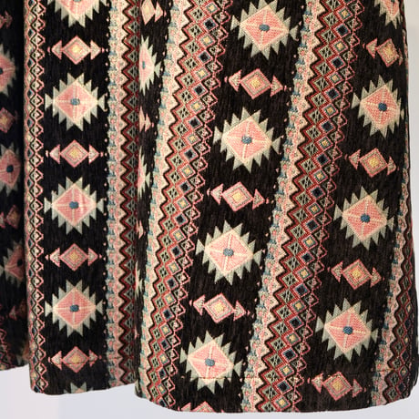 Thomasmagpie gobelin skirt    Black
