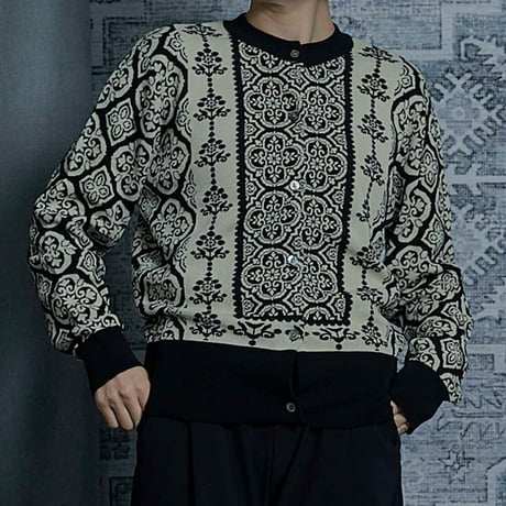 THOMAS MAGPIE　damask cardigan【2241720】