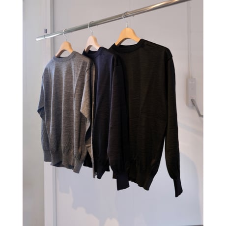 BATONER  MEN  CHOMA CREW NECK　BN-26SM-058