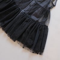 Thomas magpie sheer organdie minidress 2243