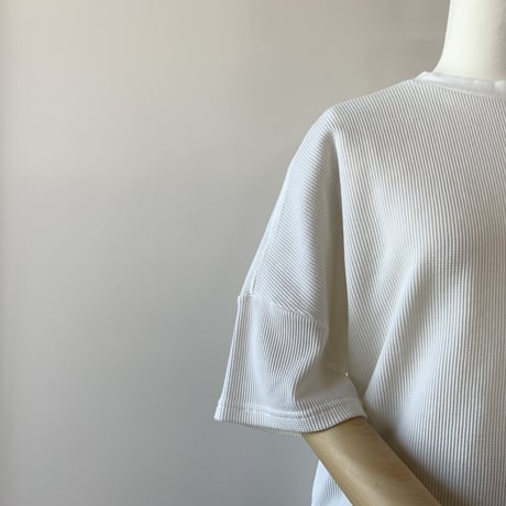 HARVESTY   WAFFLE BIG T-SH（ワッフルビッグTシャツ） WHITE　A51904