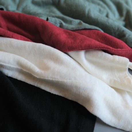 BATONER　 A-LINE BOAT NECK T-SHIRT　BN-21SL-047
