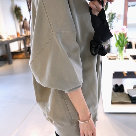 R JUBILEE 　BASIC TUCK SWEAT　　SAGE