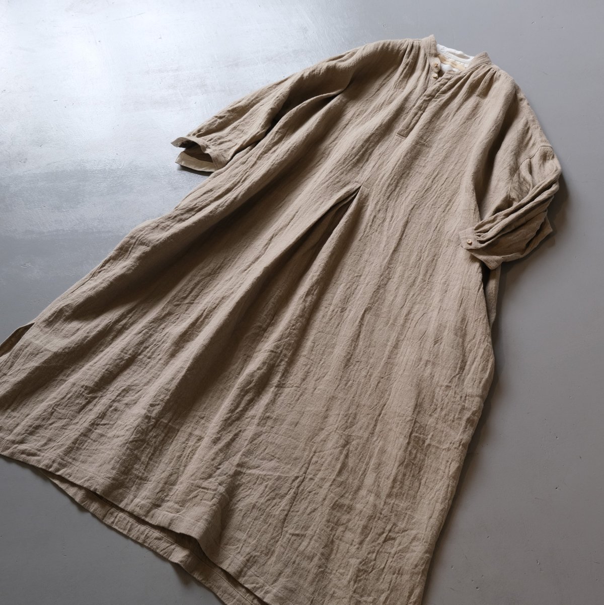 suzuki takayuki peasant dress Ⅱ A241-21 walnu suzuki takayuki peasant dress Ⅱ A241-21 walnu