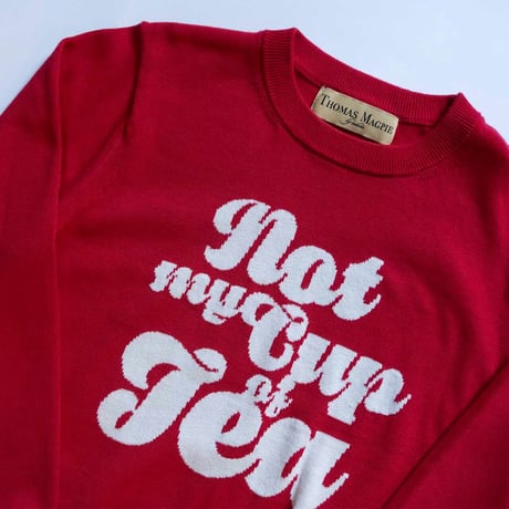 THOMAS MAGPIE　Not my cup Tea knit【2241708】