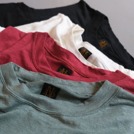 BATONER　 A-LINE BOAT NECK T-SHIRT　BN-21SL-047