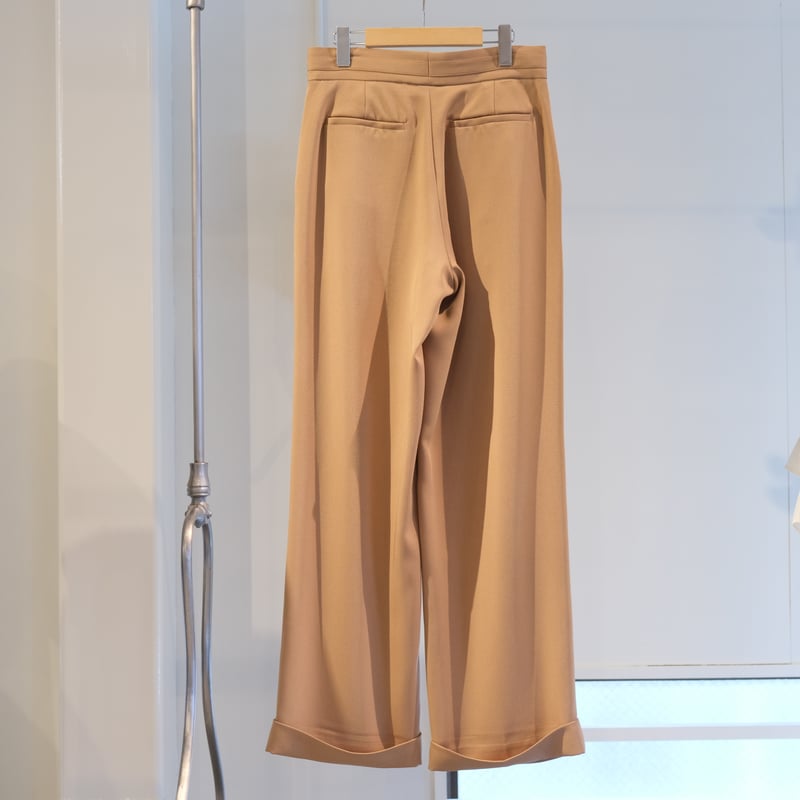 SINME タックパンツ（ワイド）ベージュ SS14-06 | geep